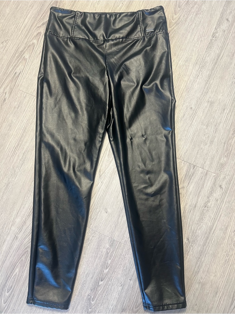 Mexx Black Faux Leather Leggings